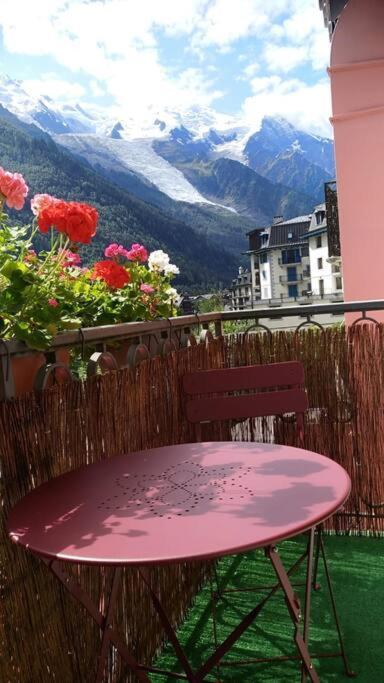 Studio Limbo Chamonix Hyper Centre Vue Imprenable Sur Le Mont-Blanc מראה חיצוני תמונה