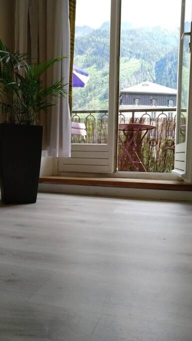 Studio Limbo Chamonix Hyper Centre Vue Imprenable Sur Le Mont-Blanc מראה חיצוני תמונה